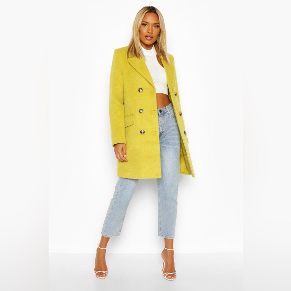 Chartreuse Peacoat